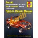 Suzuki Samurai Sidekick X-90 Vitara  Geo and Chevrolet Tracker 1986-2001