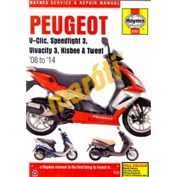 Peugeot V-Clic, Speedfight 3, Vivacity 3, Kisbee & Tweet (2008 - 14)