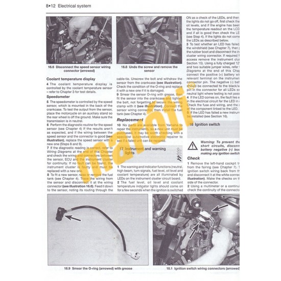 Yamaha YZF-R6 2006 - 2013