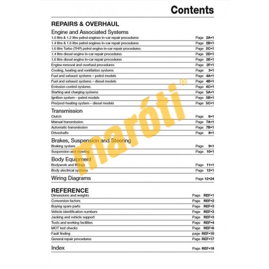 Peugeot 208 (2012 - 2019) (12 to 69 reg) Petrol & Diesel Peugeot 208 (2012 - 2019) (12 to 69 reg) Petrol & Diesel