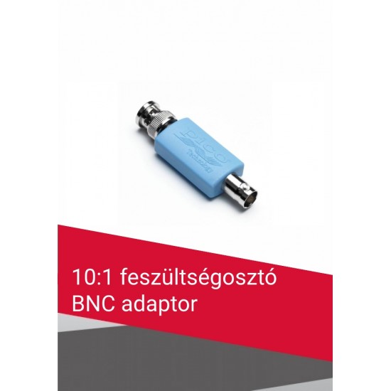 10:1 feszültségosztó BNC adapter