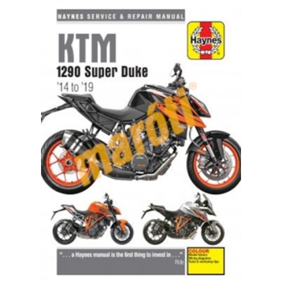 KTM 1290 Super Duke 14' to 19' (Javítási könyv)