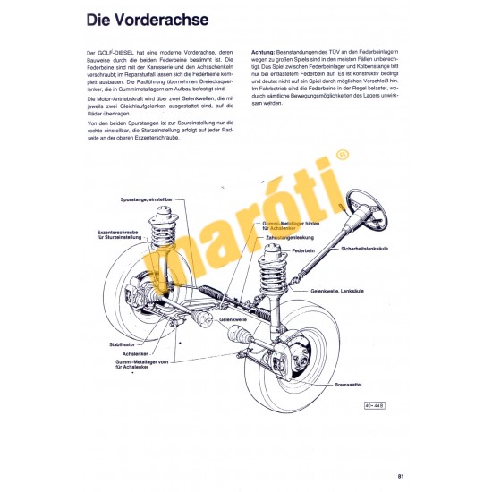 VW GOlf 76-83, VW Jetta 80-84  (Diesel)