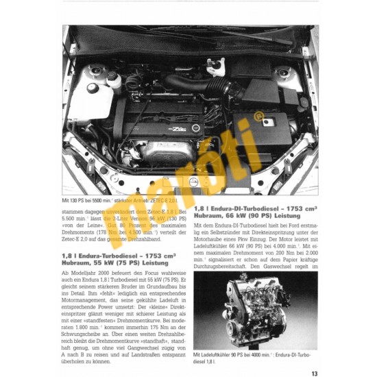 Ford Focus 1998 (Javítási kézikönyv) Ford Focus 1998 (Javítási kézikönyv)