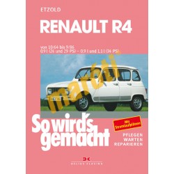 Renault R4 1962-86 (Javítási kézikönyv) 