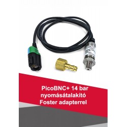 PicoBNC+ 14 bar nyomásátalakító Foster adapterrel