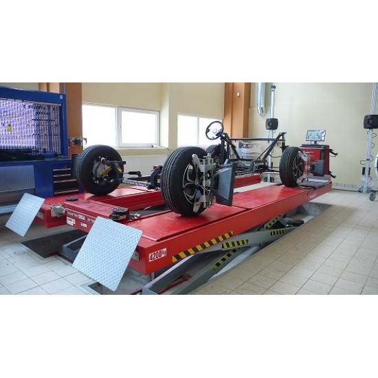 Kerékgeometria beállító oktató pad