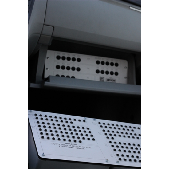 Toyota Prius 3 hibrid mérőjármű - metszet