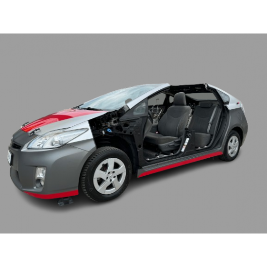 Toyota Prius 3 hibrid mérőjármű - metszet