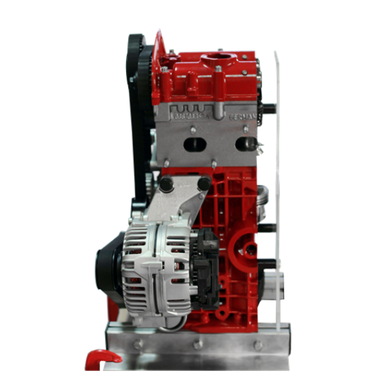 DOHC benzinmotor - metszet