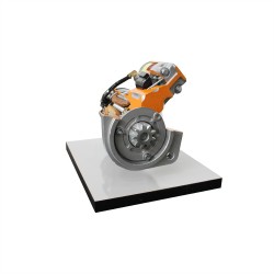 Modern indítómotor - metszet