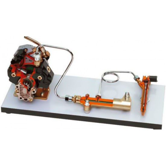 CR rendszer egyszerűsített felépítés- metszet