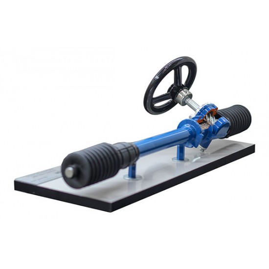 Fogaskerekes kormányű - metszet