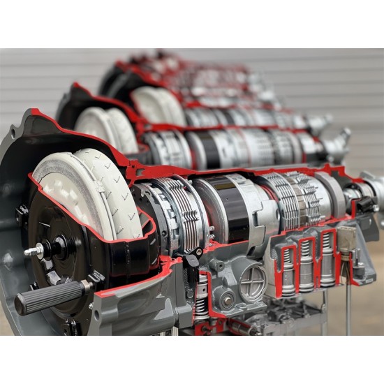 Automata sebességváltó (longitudinális) - metszet