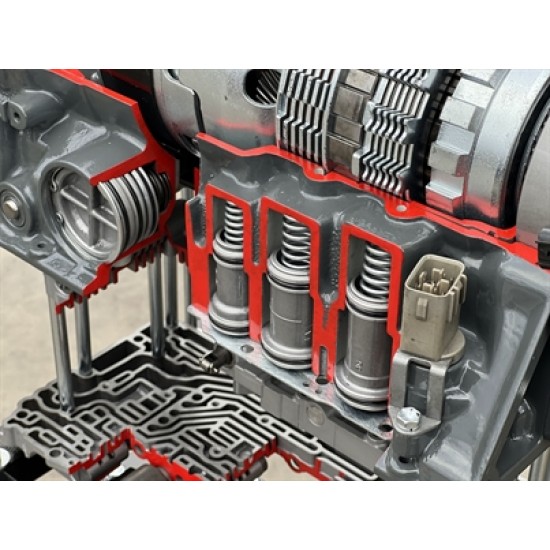 Automata sebességváltó (longitudinális) - metszet