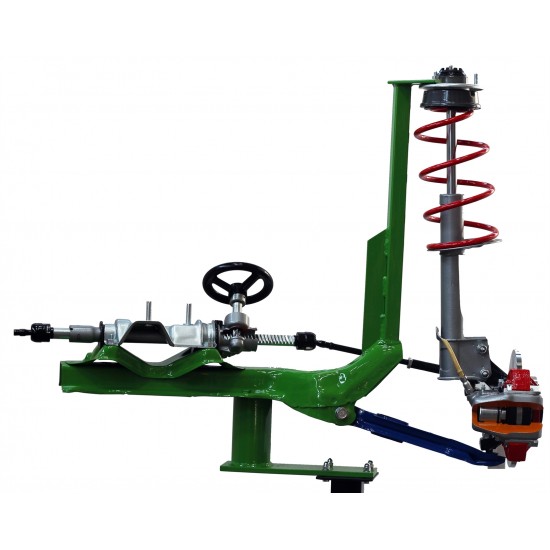 Első tengely felfüggesztés - metszet