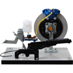 Tárcsa- és dobfék - metszet