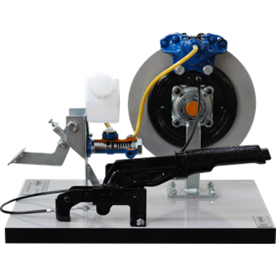 Tárcsa- és dobfék - metszet