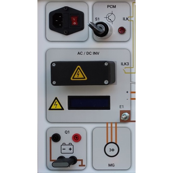 HV feszültségmentesítő szimulátor