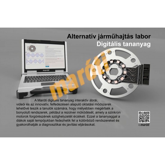 Alternatív járműhajtáslabor falitábla készlet