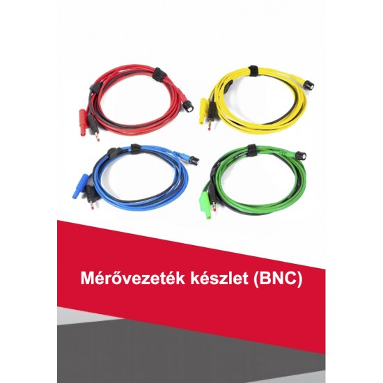 Mérővezeték készlet (BNC)